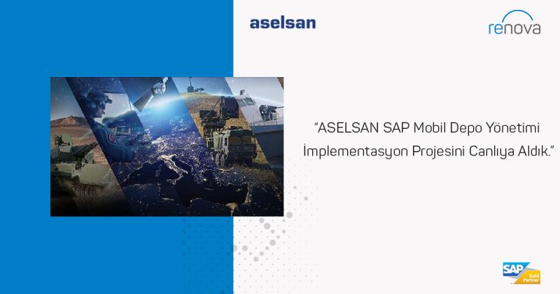 Aselsan SAP Mobile Warehouse Management Implementation Project Has Gone Live
